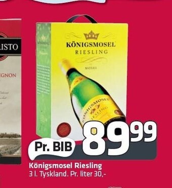 Fleggaard Königsmosel riesling tilbud