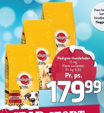 Fleggaard Pedigree hundefoder tilbud