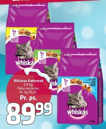 Fleggaard Whiskas kattemad tilbud