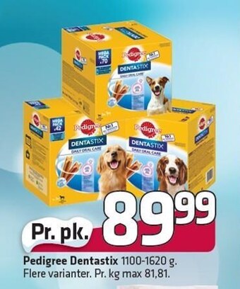 Fleggaard Pedigree dentastix tilbud