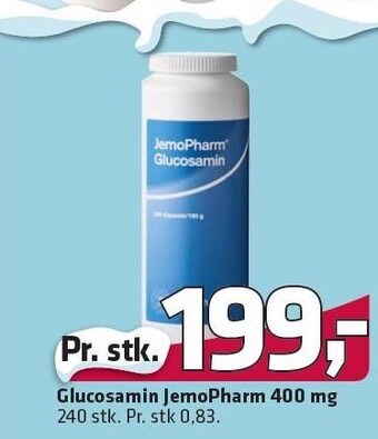 Fleggaard Glucosamin jemopharm 400 mg tilbud