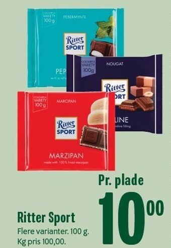 Min Købmand Ritter sport tilbud