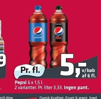 Fleggaard Pepsi tilbud