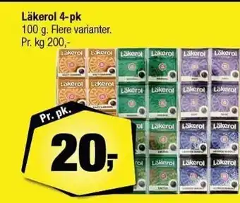 Calle Läkerol tilbud