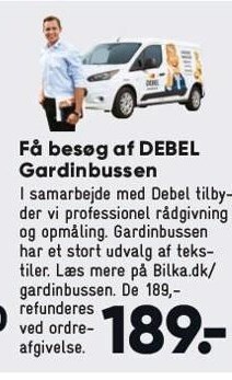 Bilka Få besøg af debel gardinbussen tilbud