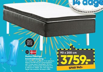Bilka Huma prestige boxmadrasseng tilbud