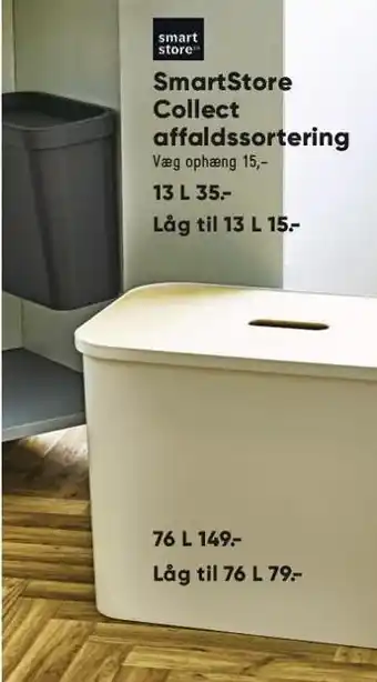 Bilka Smartstore collect affaldssortering tilbud