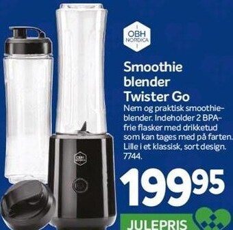 Din Isenkræmmer Smoothie blender twister go tilbud