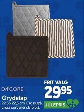 Din Isenkræmmer Grydelap tilbud