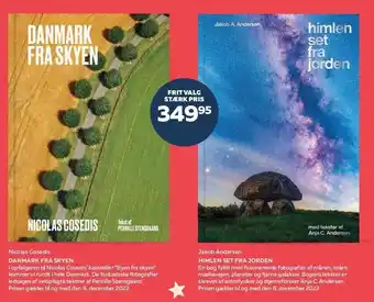 Danmark fra skyen - nicolas cosedis el. himlen set fra jorden - jakob andersen
