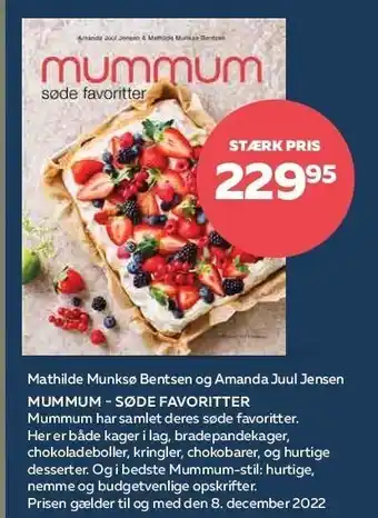 Mummum søde favoritter - mathilde munksø bentsen og amanda juul jensen