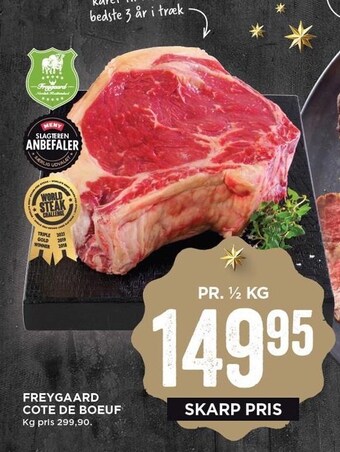 MENY Freygaard cote de boeuf tilbud