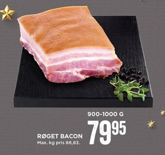 MENY Røget bacon tilbud