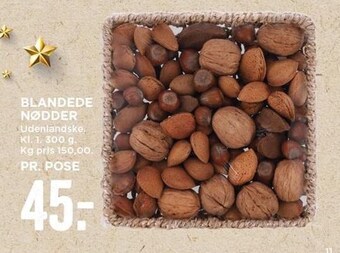 MENY Blandede nødder tilbud