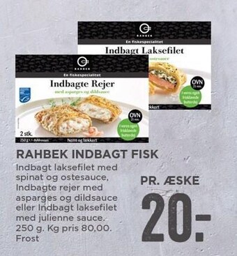 MENY Rahbek indbagt fisk tilbud