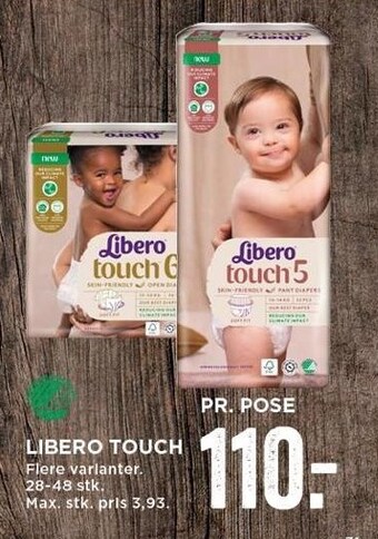 MENY Libero touch tilbud
