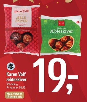 Føtex Karen volf æbleskiver tilbud
