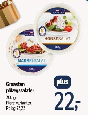 Føtex Graasten pålægssalater tilbud