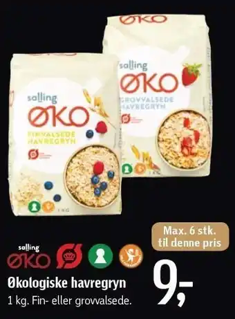 Føtex Øko havregryn tilbud