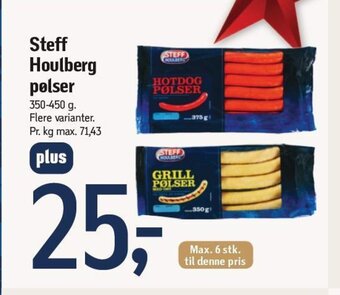 Føtex Steff Houlberg Pølser tilbud