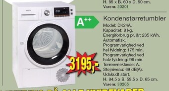 Harald Nyborg Kondenstørretumbler tilbud
