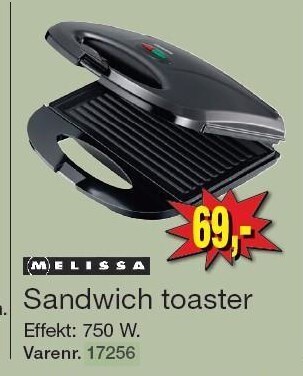 Harald Nyborg Melissa sandwich toaster tilbud
