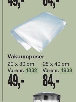 Harald Nyborg Vakuumposer tilbud