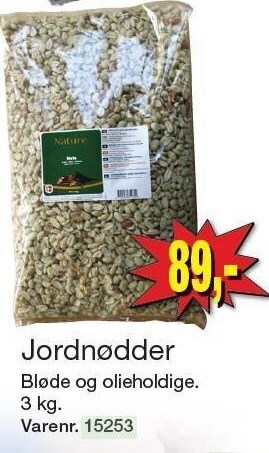 Harald Nyborg Jordnødder tilbud