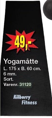 Harald Nyborg Yogamåtte tilbud