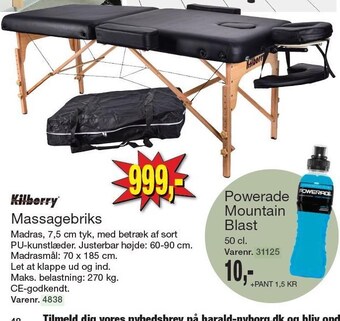 Harald Nyborg Massagebriks tilbud
