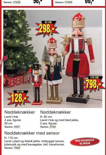 Harald Nyborg Nøddeknækker el. nøddeknækker m. sensor tilbud