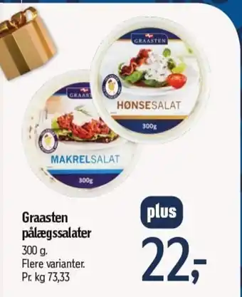 Føtex Graasten pålægssalater tilbud