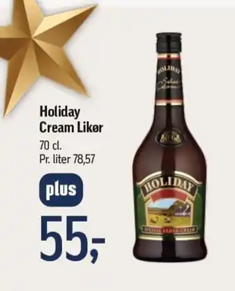 Føtex Holiday Cream Likør 70 cl. tilbud