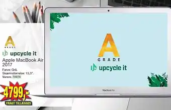 Harald Nyborg Upcycle it apple macbook air 2017 tilbud
