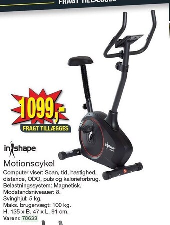 Harald Nyborg Motionscykel tilbud