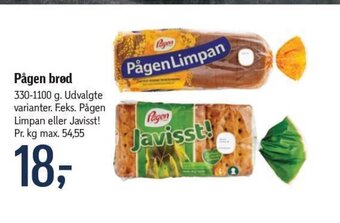 Føtex Pågen brød tilbud