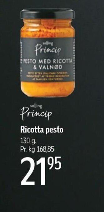 Føtex Ricotta pesto tilbud