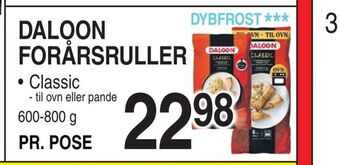 ABC Lavpris Daloon forårsruller tilbud