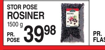 ABC Lavpris Rosiner tilbud