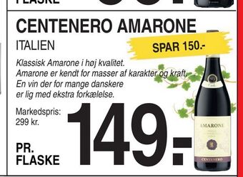 ABC Lavpris Centenero amarone tilbud