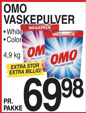 ABC Lavpris Omo vaskepulver tilbud