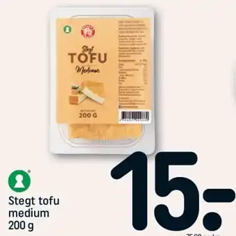 REMA 1000 Stegt Tofu medium 200 g tilbud