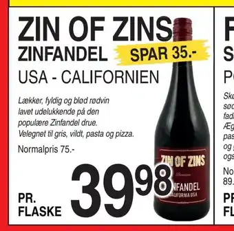 ABC Lavpris Zin of zins ns zin tilbud