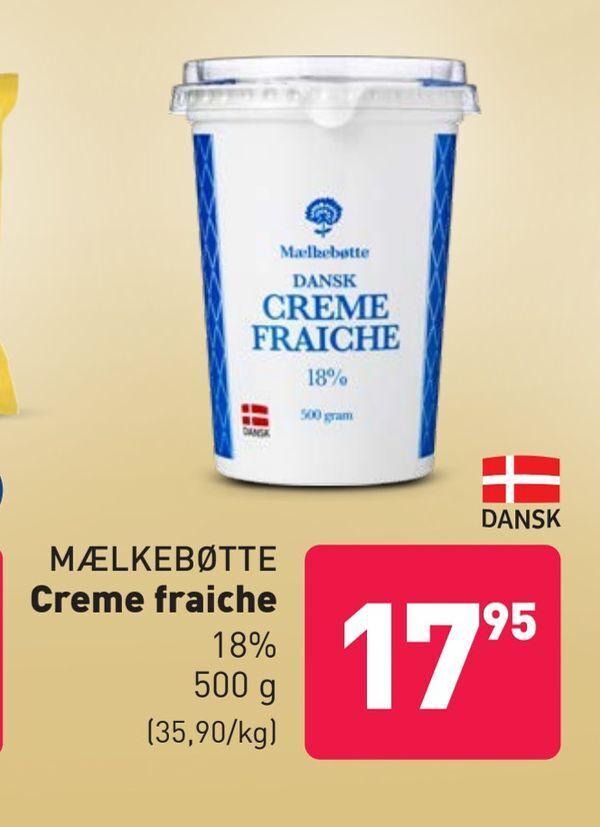 Creme fraiche tilbud hos ALDI