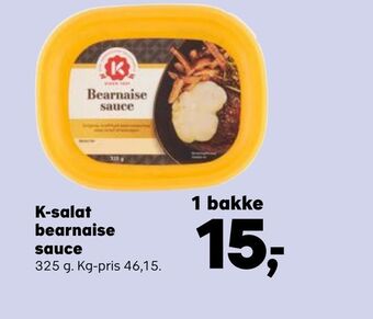Kvickly K-salat bearnaise sauce tilbud