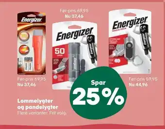 Lommelygter og pandelygter