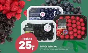 Smag forskellen bær