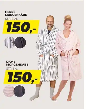 Herre morgenkåbe