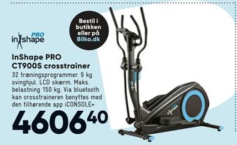 Bilka Inshape pro ct900s crosstrainer tilbud