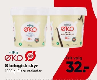 Bilka Økologisk skyr tilbud